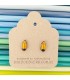 Pencil Earrings (Yellow)