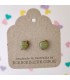 Crochet Earrings - Green