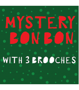 Mystery Bon Bon with 3 Brooches